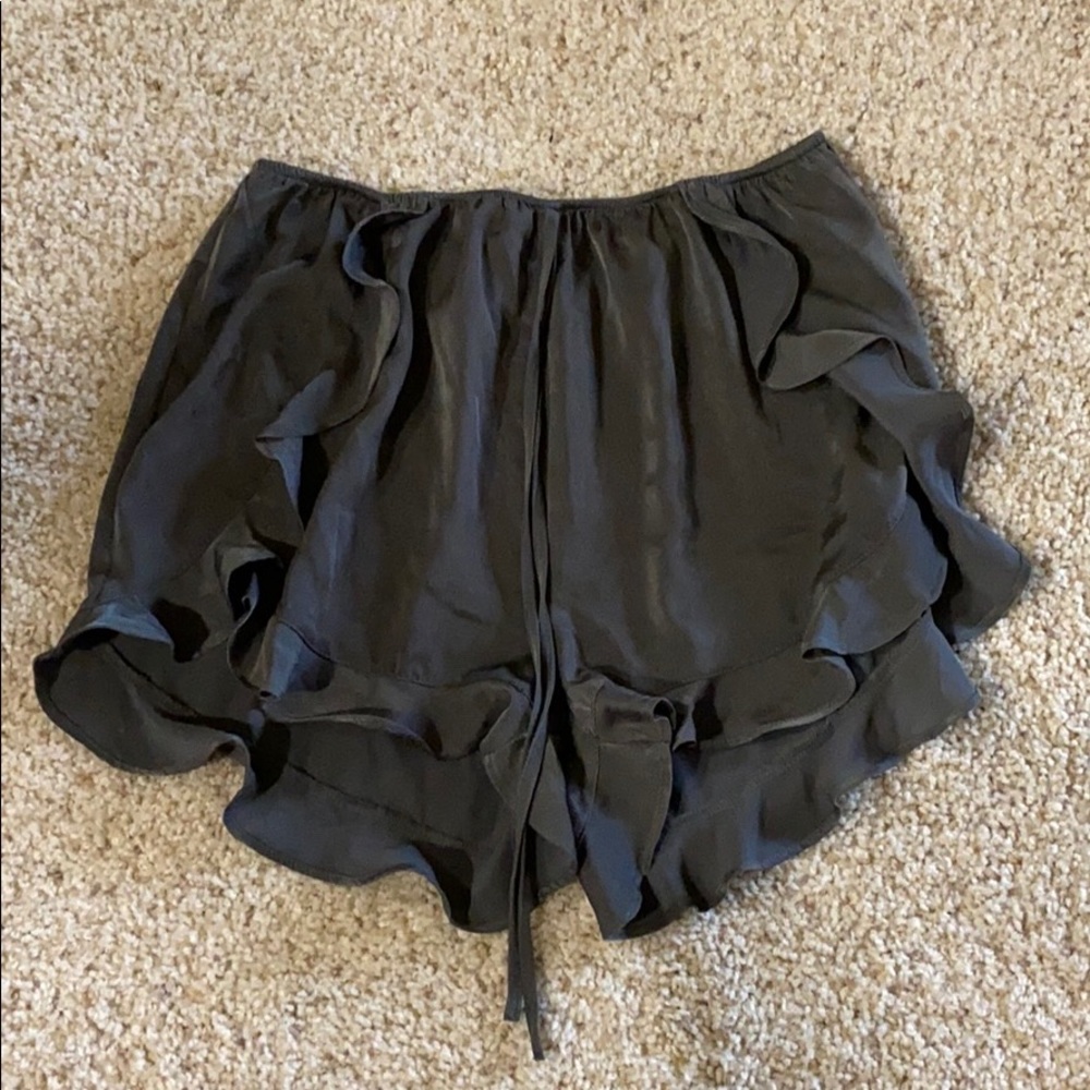 Flowy Green Shorts
